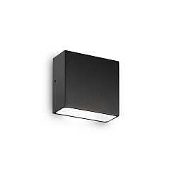 Wandarmatuur voor buitenshuis TETRIS  G9 IP44, zwart dimbaar