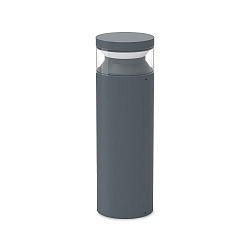 Sokkelarmatuur BOEING H040 cilindrisch, schakelbaar, met diffuser IP65, antraciet, mat 