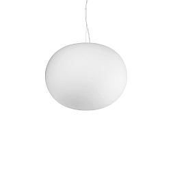 Pendelarmatuur COTTON 40 E27 IP20, wit dimbaar