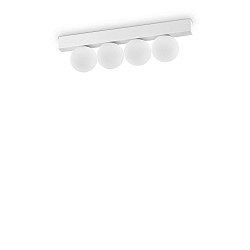 Plafondarmatuur PING PONG IP20, wit 