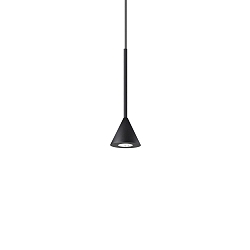 Pendelarmatuur ARCHIMEDE conisch IP20, zwart 