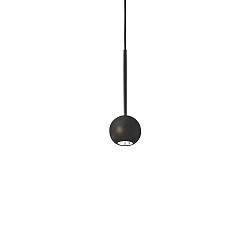 Pendelarmatuur ARCHIMEDE baalvormig IP20, zwart 