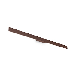 Wandarmatuur voor buitenshuis LINEA IP54, koffie bruin 