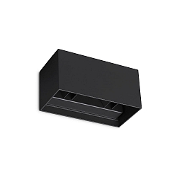 Wandarmatuur voor buitenshuis ATOM UP/DOWN IP54, zwart 