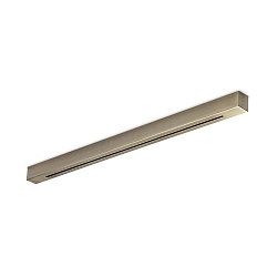 Baldakijn LINEAR ALL IN 4-voudig, hoekig, met omslag, messing, gepolijst