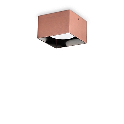 Plafondarmatuur SPIKE PL1 SQUARE GX53 down, hoekig, stijf GX53 IP20, koper, gepolijst 