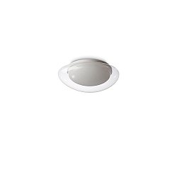 Plafondarmatuur SQUISH D34 IP20, transparant 