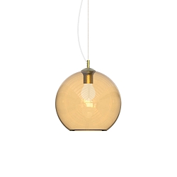 Pendelarmatuur NEMO D40 E27 IP20, amber 