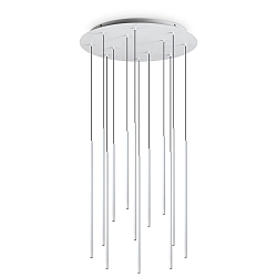 Pendelarmatuur FILO 12-vlams IP20, wit 