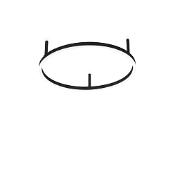 Plafondarmatuur ORACLE SLIM D050 ON-OFF IP20, zwart 