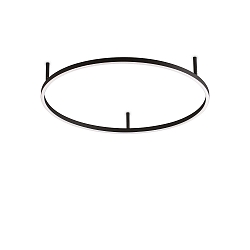 Plafondarmatuur ORACLE SLIM D070 ON-OFF IP20, zwart 
