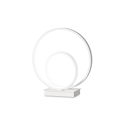 Tafelarmatuur OZ TL ON-OFF rond, met schakelaar IP20, wit mat 