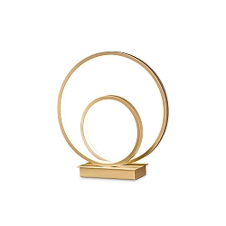 Tafelarmatuur OZ TL ON-OFF rond, met schakelaar IP20, messing geborsteld 
