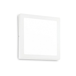 Plafondarmatuur UNIVERSAL D30 ON-OFF hoekig IP20, wit 