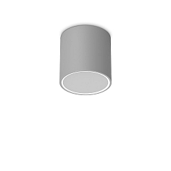 Plafondarmatuur voor buiten TECHO D15 rond GU10 IP54, grijs 