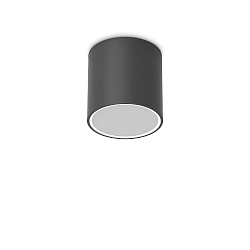 Plafondarmatuur voor buiten TECHO D15 rond GU10 IP54, zwart 