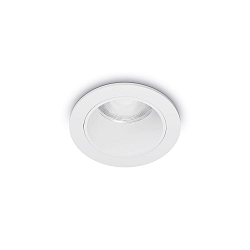 Plafondinbouwarmatuur QUARK IP20, wit 