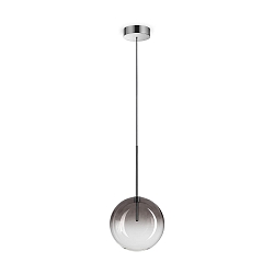 Pendelarmatuur EQUINOXE D20 1-vlams G4 IP20, rookkleuren 