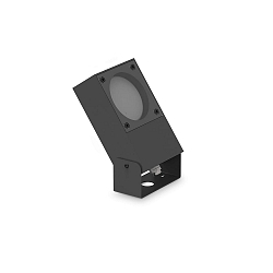 Vloerarmatuur SIRIO kantelbaar GX53 IP65, zwart 