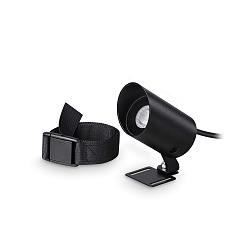 floor lamp KOALA with tape IP65, black 