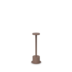Lichtpaal TOFFEE D080 H025 IP65, koffie bruin 