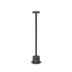 Lichtpaal TOFFEE D080 H050 IP65, zwart 