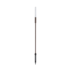 gorund spike luminaire TWIGGY LINE H99 IP65, coffee brown 
