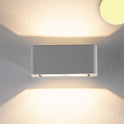 Wandarmatuur IP54, wit 