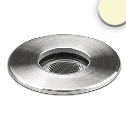 Inbouwarmatuur IP67, aluminium  2W 160lm 3000K CRI 80-89