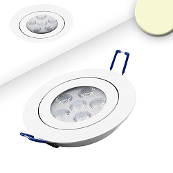 Inbouwarmatuur draaibaar, dimbaar IP40, wit dimbaar 16W 1050lm 2700K 72� 72� CRI 80-89