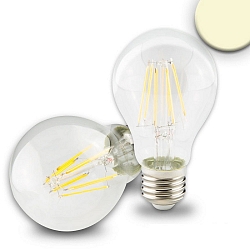 Filamentlamp standaardvorm dimbaar E27 5,5W 600lm 2700K 360� CRI 80-89 dimbaar