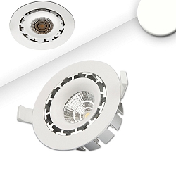 Inbouwarmatuur draaibaar, dimbaar IP20, wit dimbaar 15,1W 1300lm 4000K 45� 45� CRI 80-89