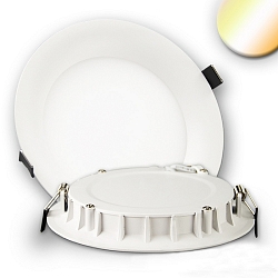 Downlight plat IP20, wit dimbaar