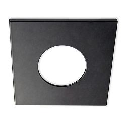 Afdekking Sys-68, zwart mat