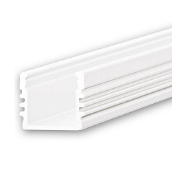 Opbouwprofiel SURF12 FLAT, wit