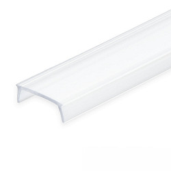 Accessory for profile SURF11 / CORNER11 - cover COVER8, opal / satined, 65% translucency