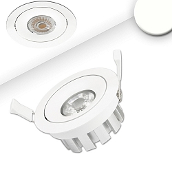 Inbouwarmatuur draaibaar, dimbaar IP40, wit dimbaar 15W 1250lm 4000K 45� 45� CRI 90-100