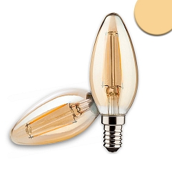 Filamentlamp kaarsvorm VINTAGE LINE C35 CANDELBULB DIM dimbaar helder E14 4W 210lm 2200K 360� CRI 80-89 dimbaar