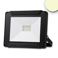 Outdoor LED floodlight 10W, IP65, incl. removable cable, rotatable and swivelling, black