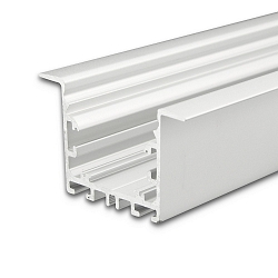 Recessed LED mount profile LINE1, anodized aluminium, 200cm