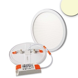 Downlight Flex IP52, gesatineerd, wit 
