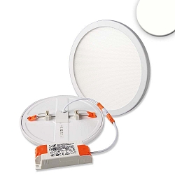 Downlight Flex IP52, gesatineerd, wit 