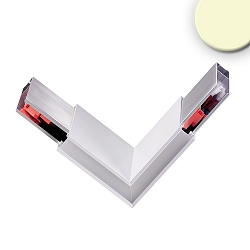 Hoekverbinder Linear Up+Down met verlichting, wit