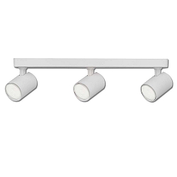 Wand- en plafondarmatuur draaibaar GU10 IP20, wit mat dimbaar
