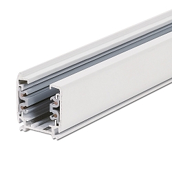 3-fasige geleiderail SERIE S1, 200cm wit mat