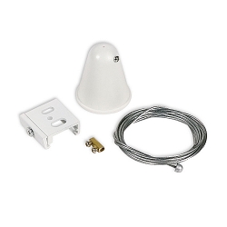 toebehoren Touwophanging SERIE S1, wit mat 20cm