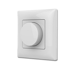 Sys-Pro recessed poti-remote, 1 zone, incl. battery, white