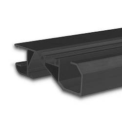 Sokkelprofiel HIDE BOTTOM direct / indirect, wit