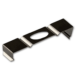 Accessory for profile HIDE DOUBLE - mounting clamp for wall surface mount