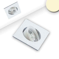 Inbouwarmatuur Slim68 IP40, dimbaar 9W 850lm 3000K 45� 45� CRI 92